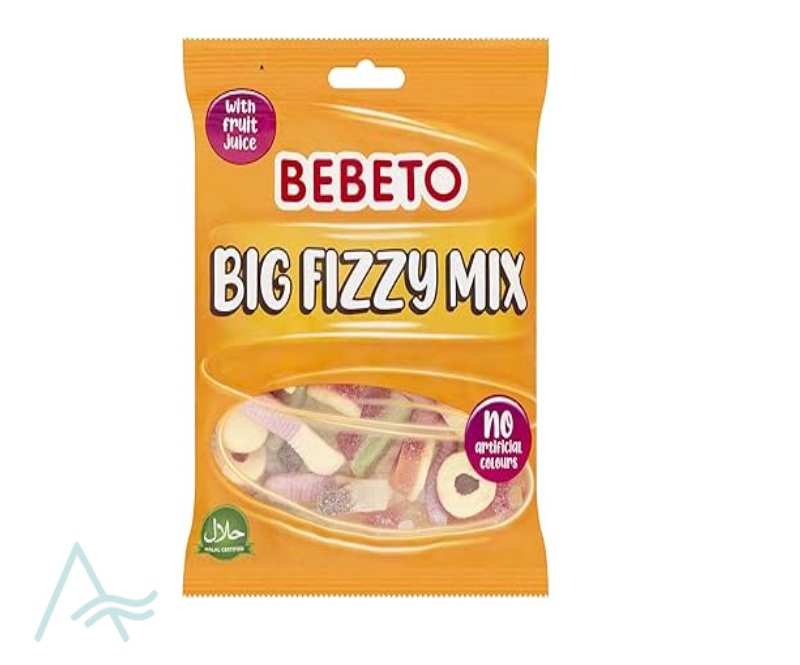 BEBETO BIG FIZZY MIX  BAGS 150G